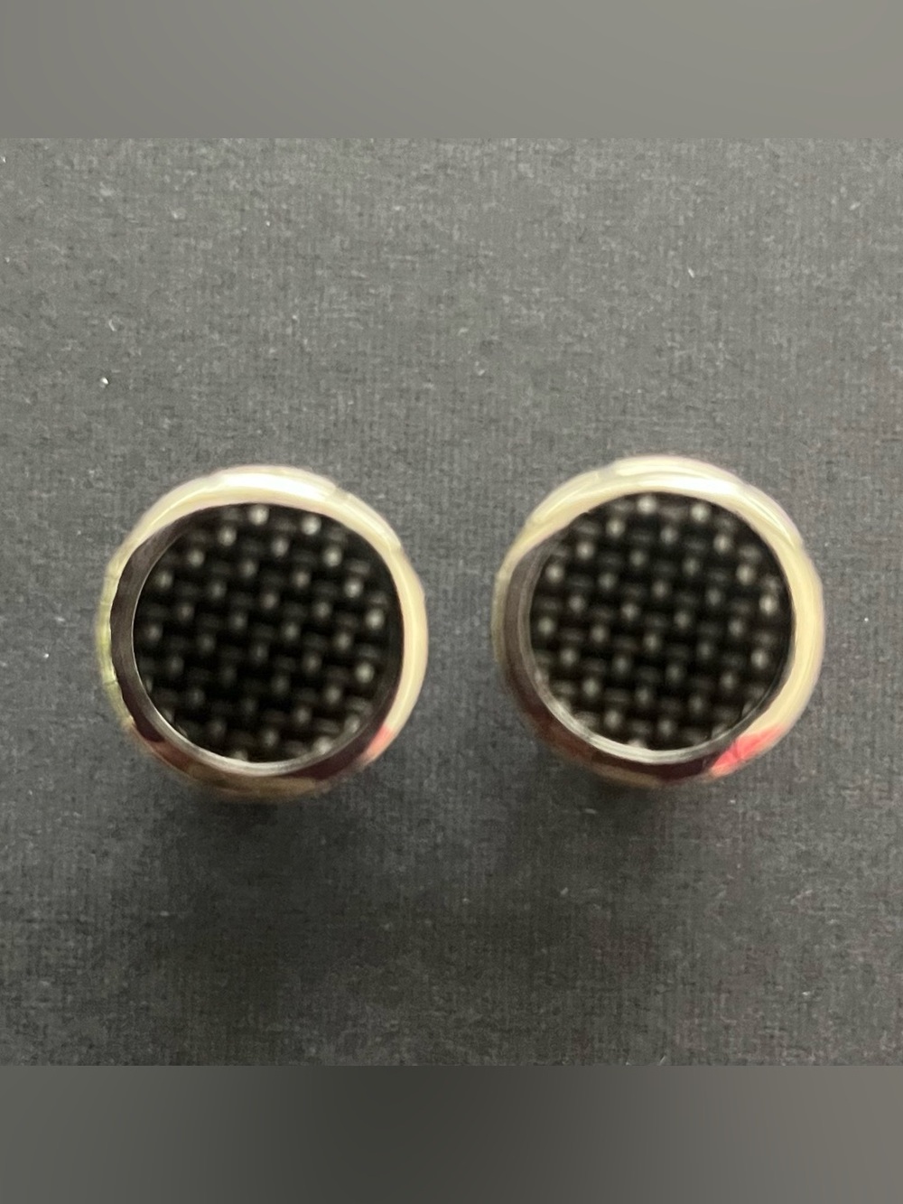 Classic Black & Silver Cufflinks